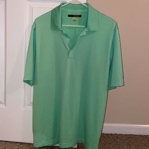 Mens Greg Norman Play Dry Golf Polo Size M
